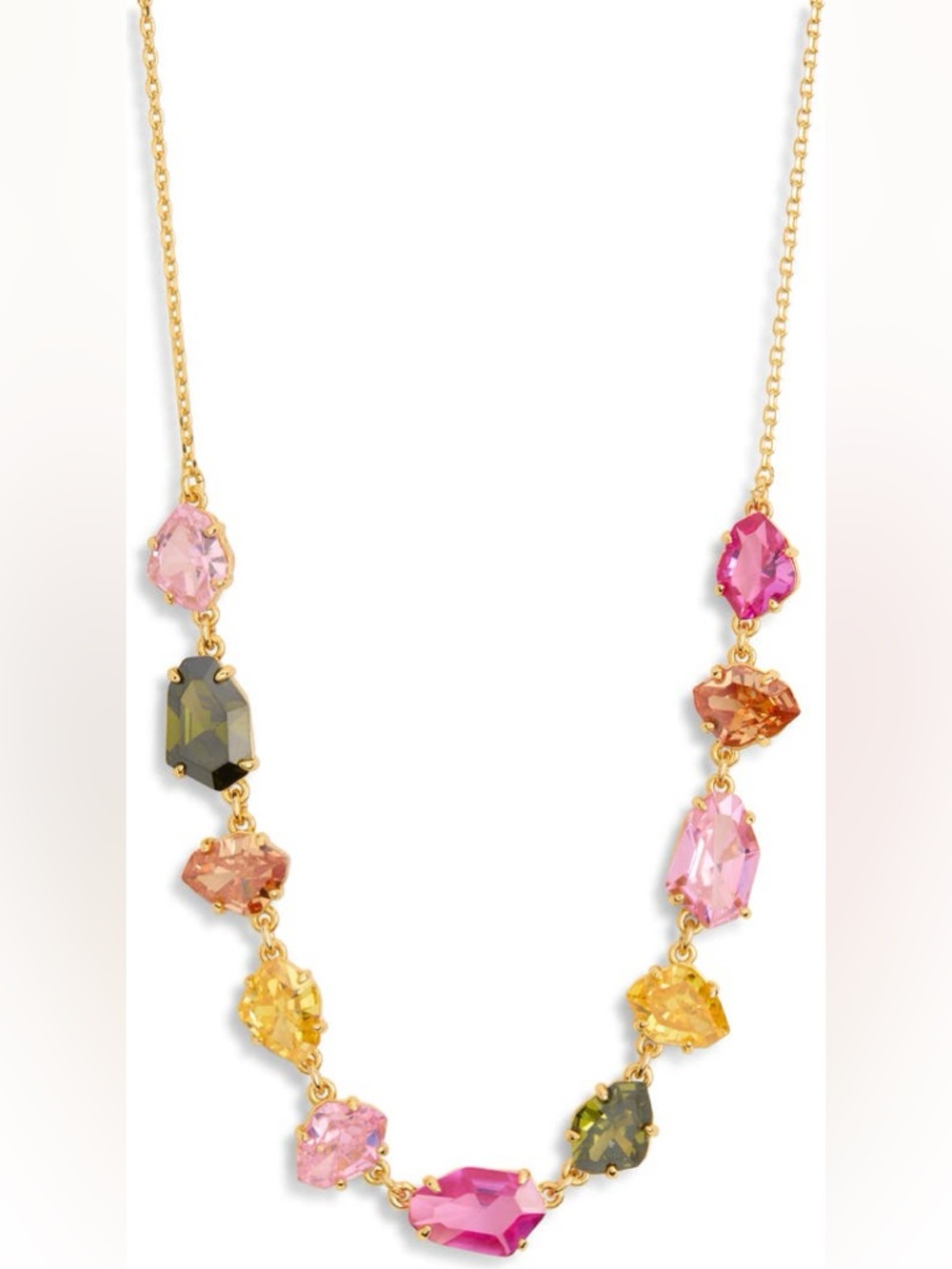 Kate Spade treasure trove cubic zirconia necklace